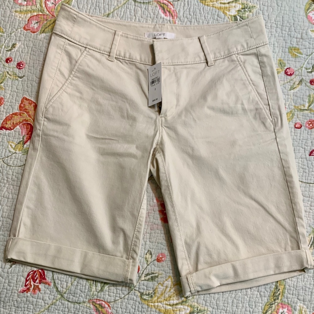 Loft Bermuda Shorts NWT
